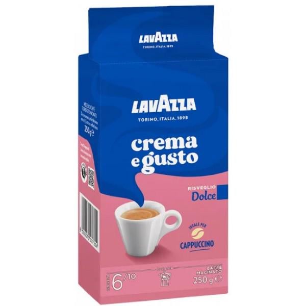 Кофе Lavazza Crema&Gusto Dolce молотый 250 г - фото 1