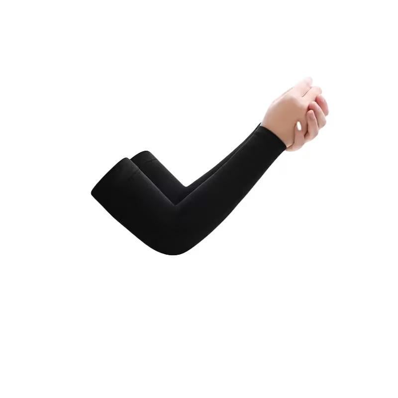 Нарукавники спортивные длинные 37 см 2 шт. Черный (3000004102)