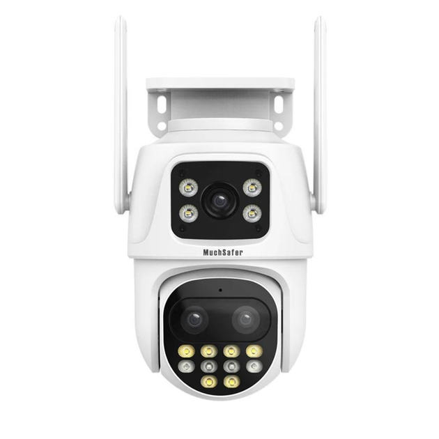 Камера видеонаблюдения поворотная Wi-Fi IP 9 Мп