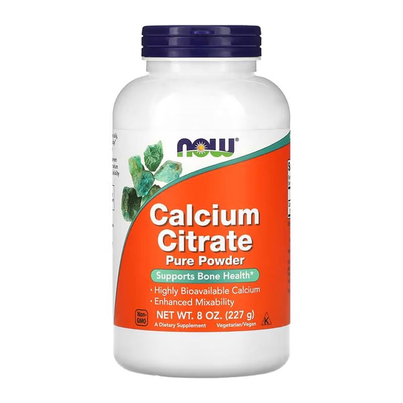 Кальций NOW Calcium Citrate Pure Powder 227 г (08699-01) Кальций NOW Calcium Citrate Pure Powder 227 г (08699-01)