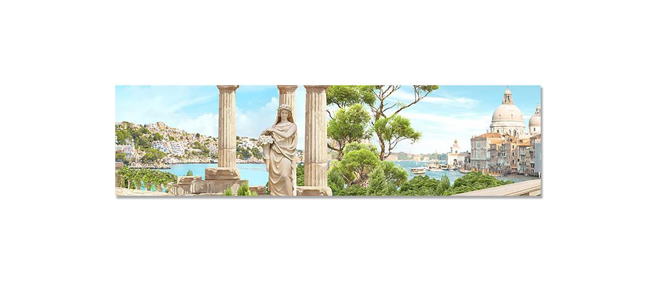 Наклейка виниловая на кухню Zatarga Южный город 650х2500 мм (1289776734) Наклейка виниловая на кухню Zatarga Южный город 650х2500 мм (1289776734)