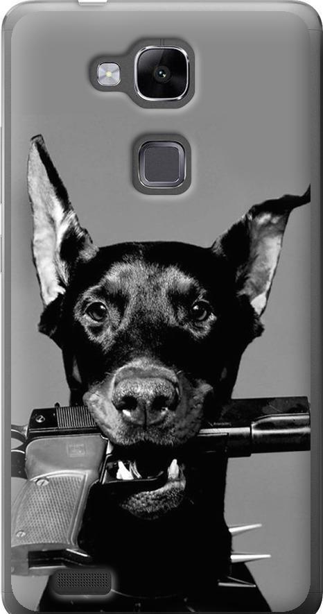 Чехол на Huawei Ascend Mate 7 Доберман (2745u-140-42517)