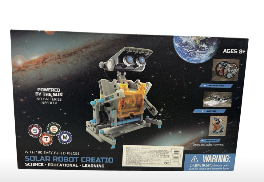 Конструктор робот дитячий Solar Robot 2115 12в1 на сонячній батареї - фото 2 Конструктор робот дитячий Solar Robot 2115 12в1 на сонячній батареї - фото 2