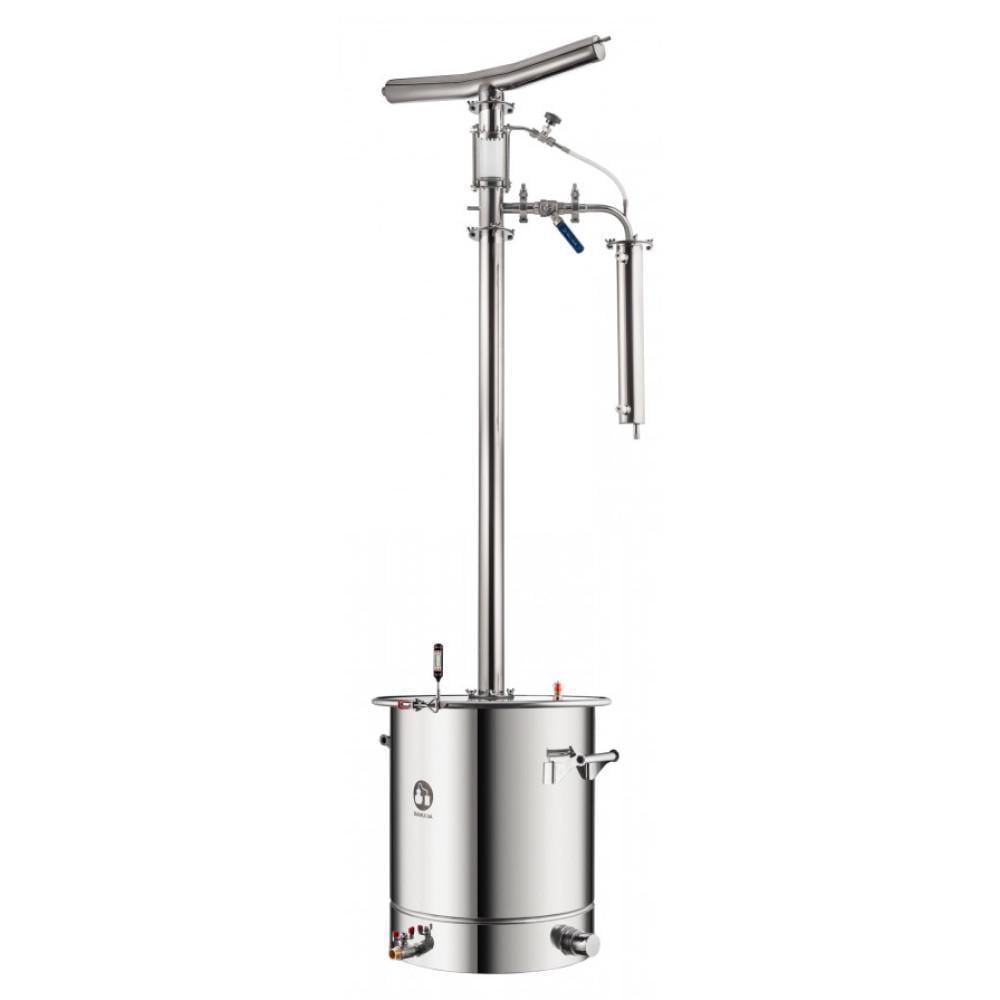 Дистиллятор Смакуй Прима Тора 2в1 фланец на открытом кубе 60 л