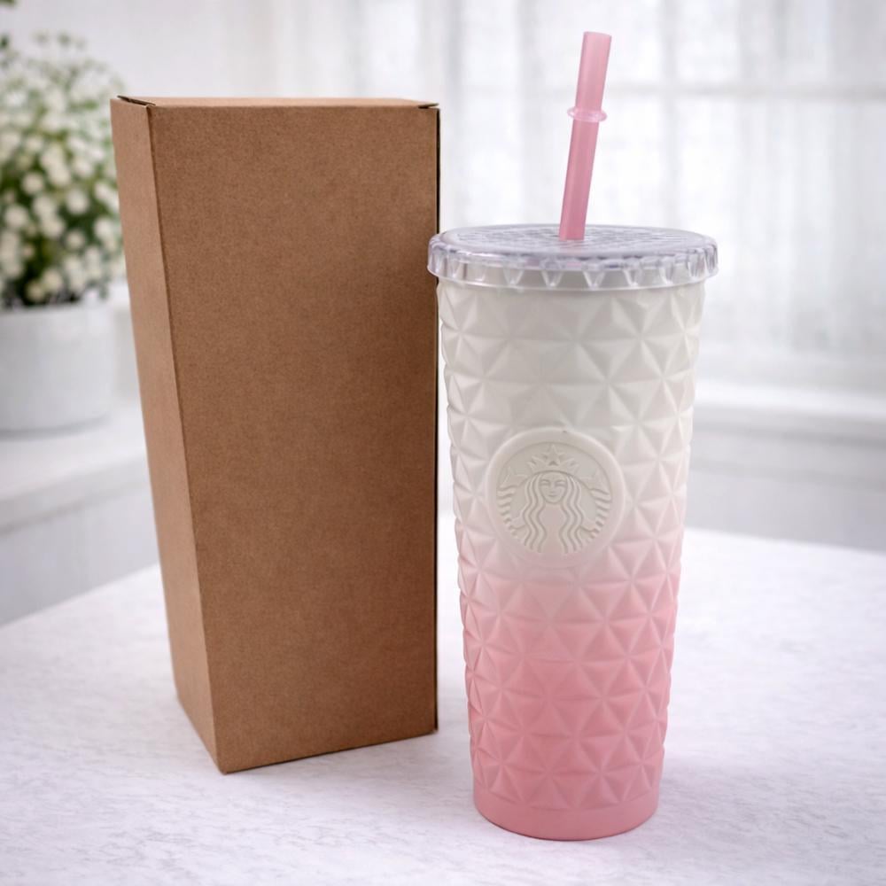 Термокружка 124713 800 мл из нержавеющей стали 304 с трубочкой и крышкой Розовый Термокружка 124713 800 мл из нержавеющей стали 304 с трубочкой и крышкой Розовый