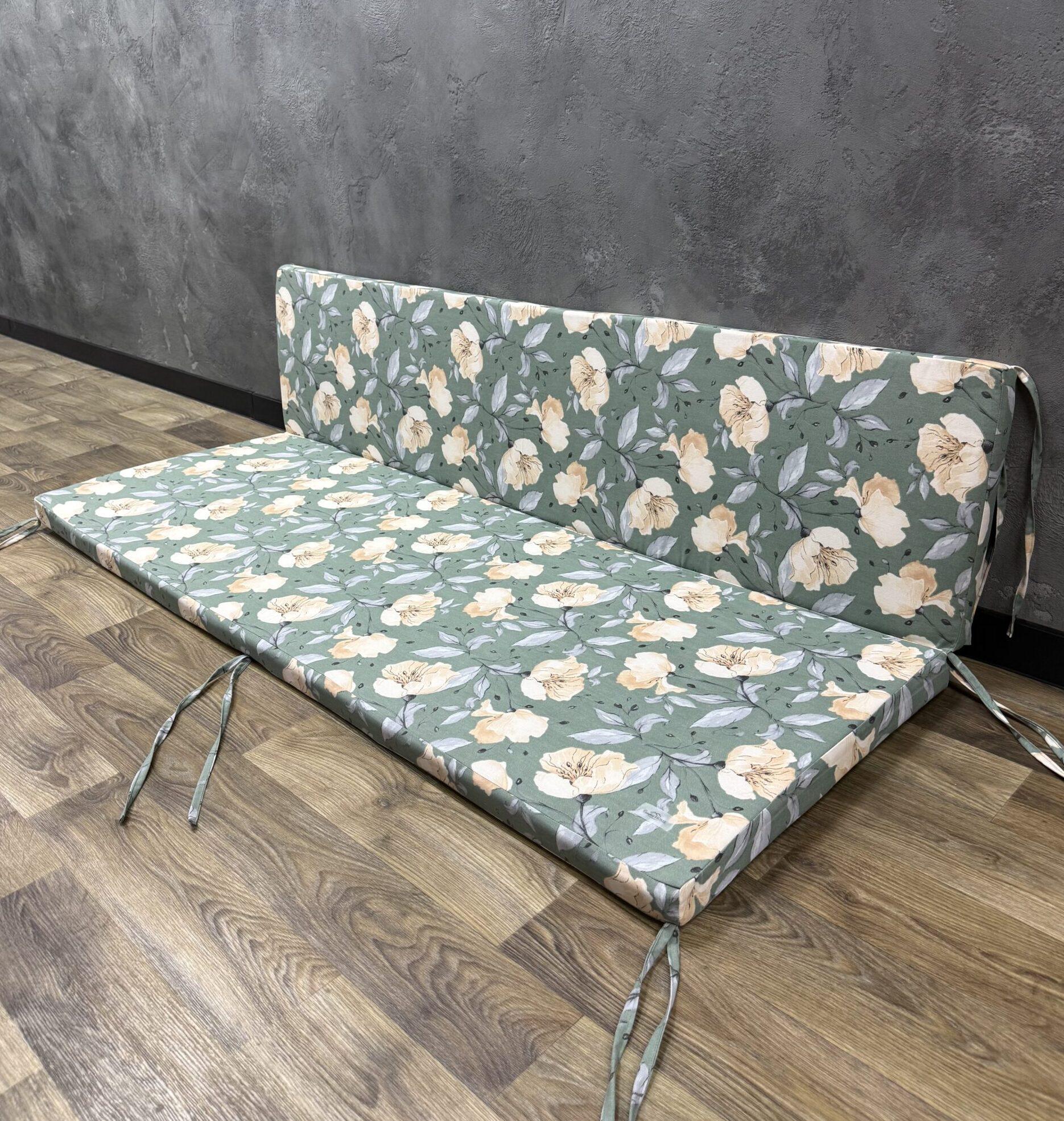 Матрас Comfort Home Multiflowers на поддоны/качели/каркасы/садовую мебель панама 170х60х40х8 см
