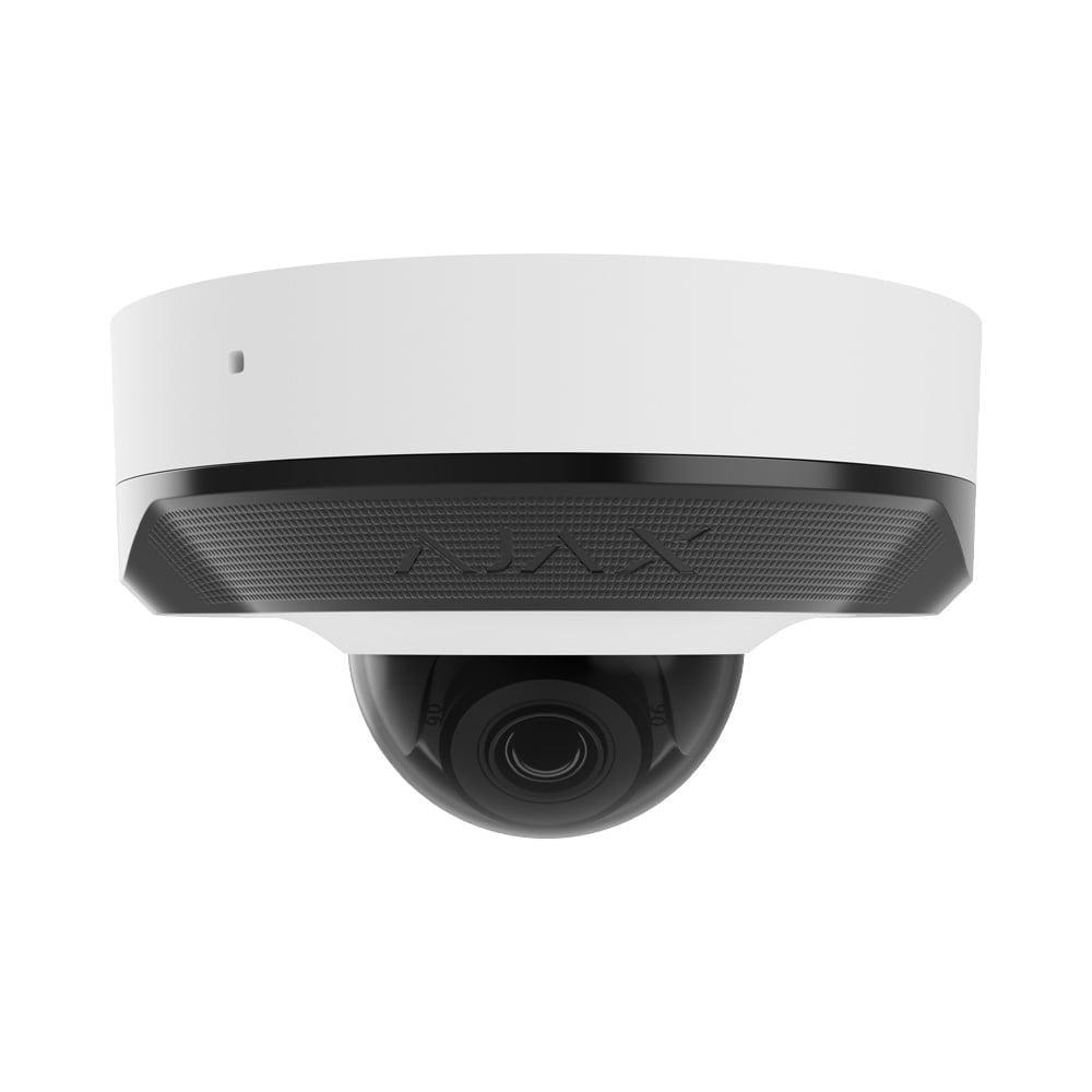 IP-видеокамера Ajax DomeCam Mini 8 Мп/2,8 мм 8EU/ASP с микрофоном White (26-00387)