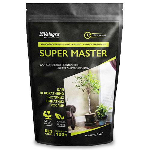 Комплексное минеральное удобрение Florium Master для декоративных лиственных комнатных растений 250 г (18310)
