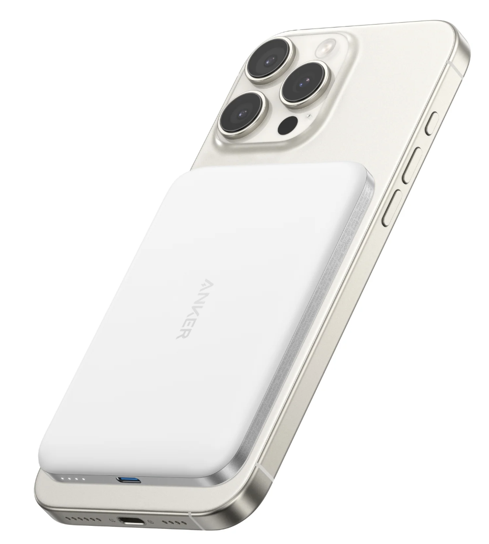 Повербанк Anker Nano Air 2 5000 mAh White (A1665P21) - фото 3 Повербанк Anker Nano Air 2 5000 mAh White (A1665P21) - фото 3