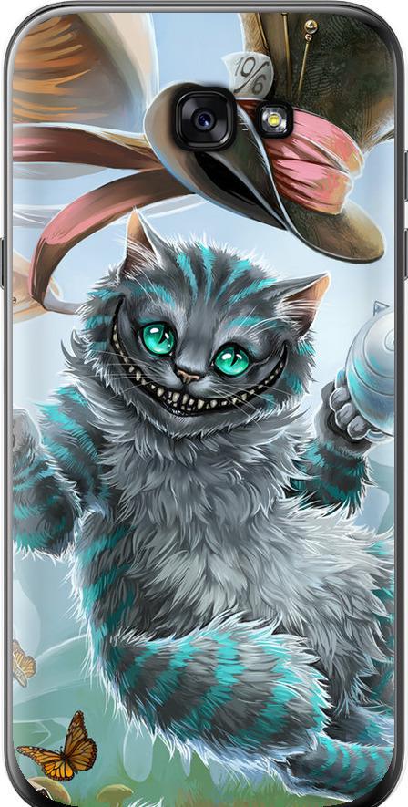 Чехол на Samsung Galaxy A7 (2017) Чеширский кот 2 (3993u-445-42517)