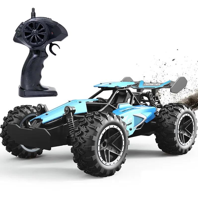 Машинка Багги на радиоуправлении HotDeer Power Gale Pro 2wd Buggy Blue (2WDB-Blue) - фото 2