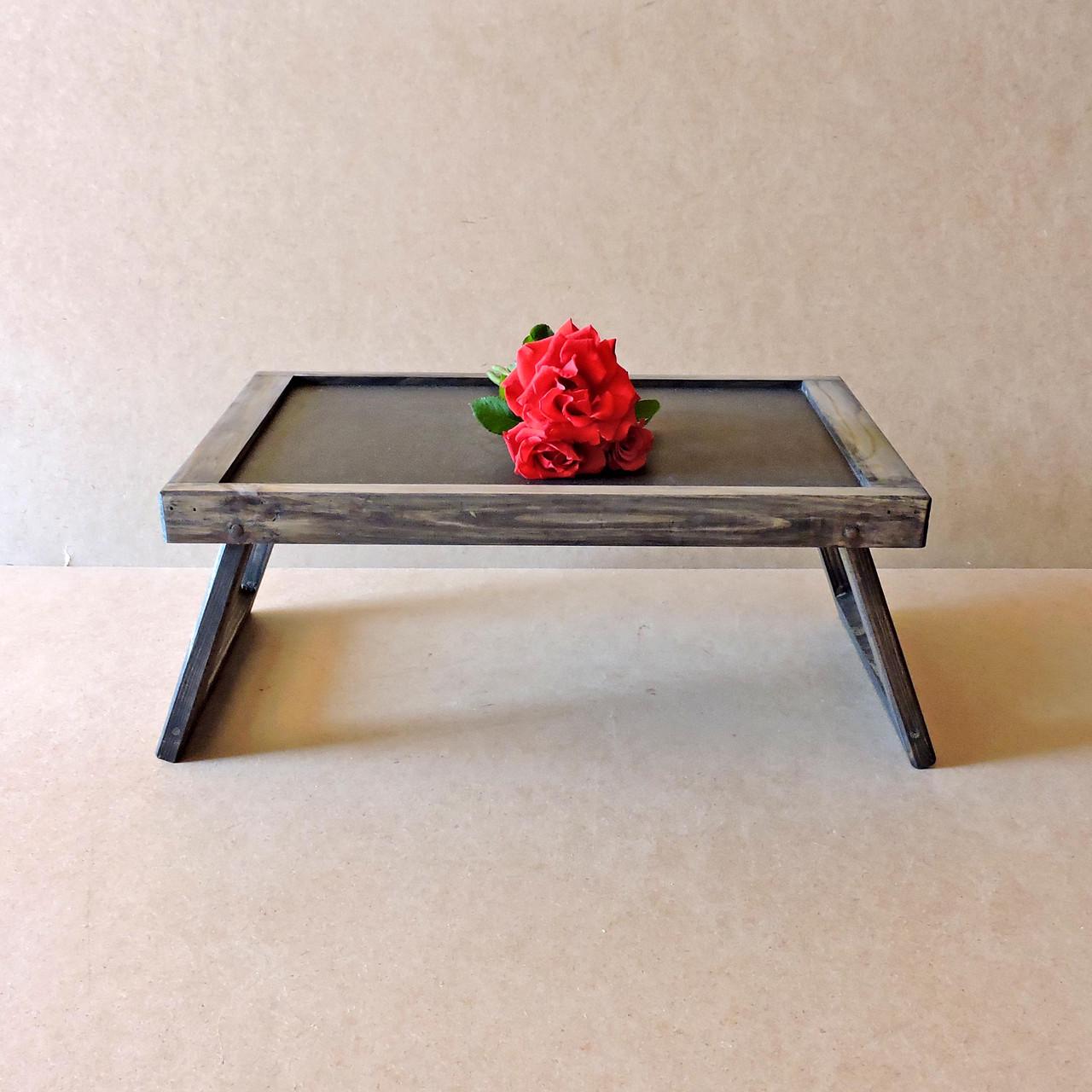 Столик-піднос для сніданку з дерева Невада Моріон (СТП-001411) - фото 2 Столик-піднос для сніданку з дерева Невада Моріон (СТП-001411) - фото 2