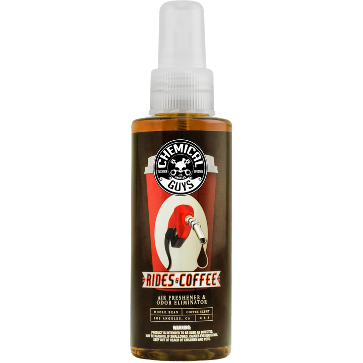 Ароматизатор Chemical Guys Air Freshener Rides and Coffee нейтрализатор запахов 118 мл Ароматизатор Chemical Guys Air Freshener Rides and Coffee нейтрализатор запахов 118 мл