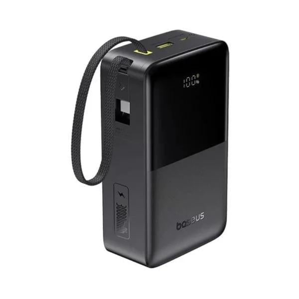 Повербанк BASEUS EnerFill FC51 Bipow 2 Pro 30000 mAh 22,5W Li-pol з вбудованим кабелем Cosmic Black (E0028100)