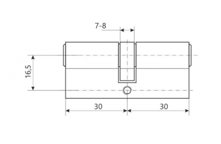 Цилиндр Avers LL-60-G Золотой (306292E) - фото 3