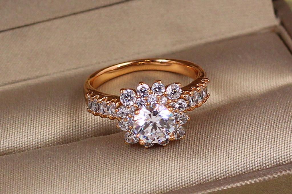 Колечко Xuping Jewelry Мариника р. 18 Золотистый (2332957625) Колечко Xuping Jewelry Мариника р. 18 Золотистый (2332957625)