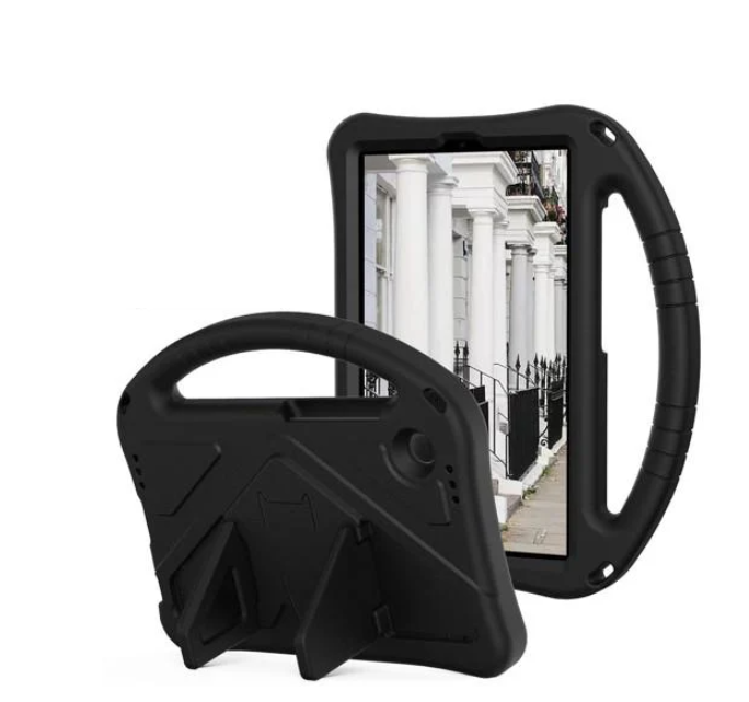 Чехол-накладка Kids with Stand для Samsung Galaxy Tab A9 Plus с ручкой Черный