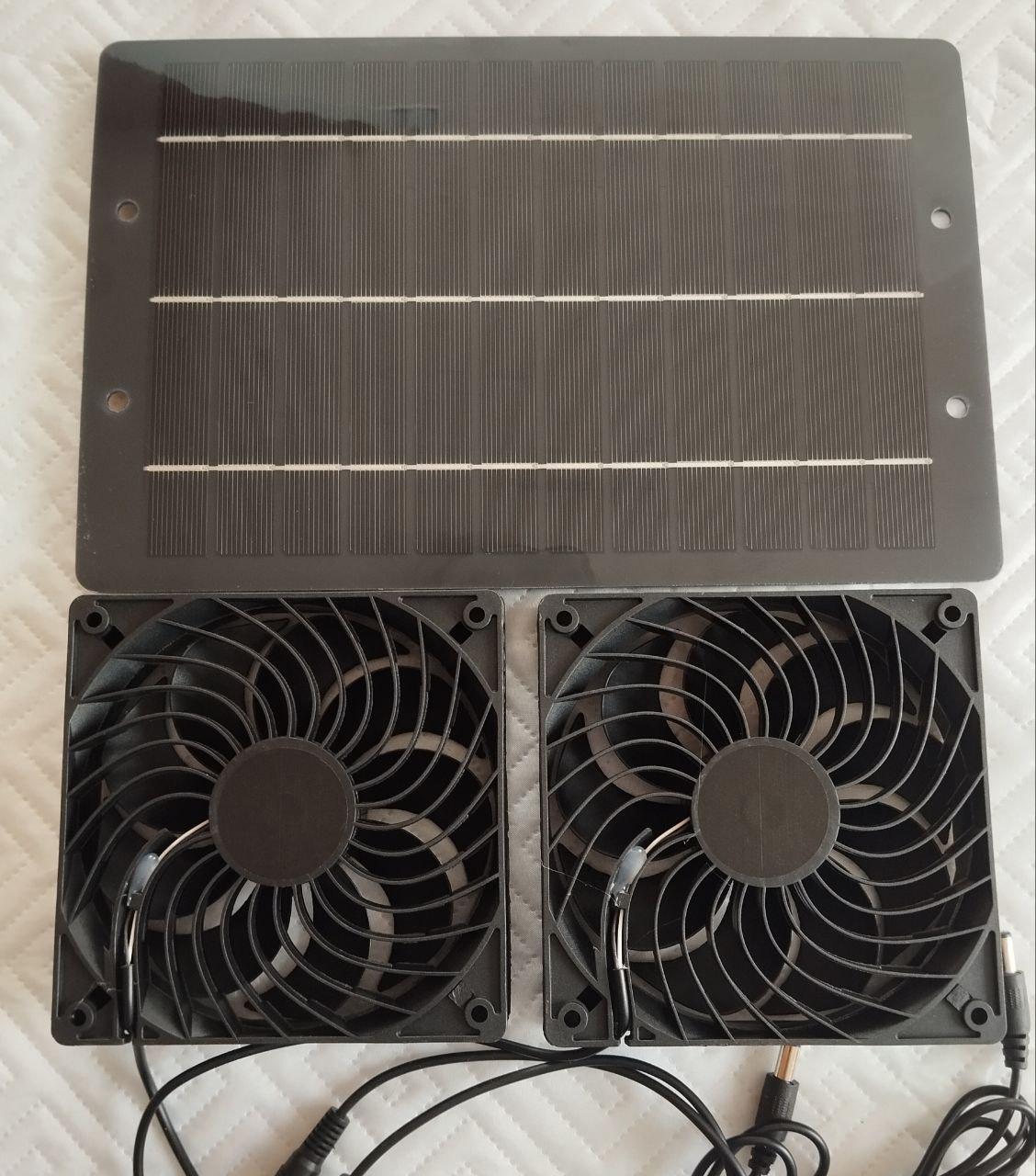 Вентиляция от энергии солнца Solar Panel 10W - фото 2