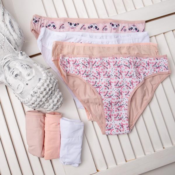 Набор женских трусиков Nicoletta слипы XL 7 шт. Разноцветный (3600)