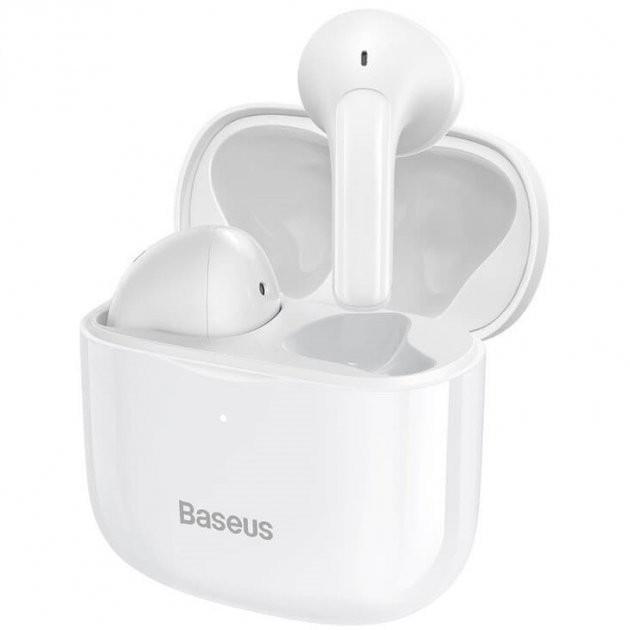 Наушники BASEUS E3 True Wireless Earphones Bowie IP64 |BT5.0, 35/300мAh, 5H, Location, OTA| (NGTW080002)