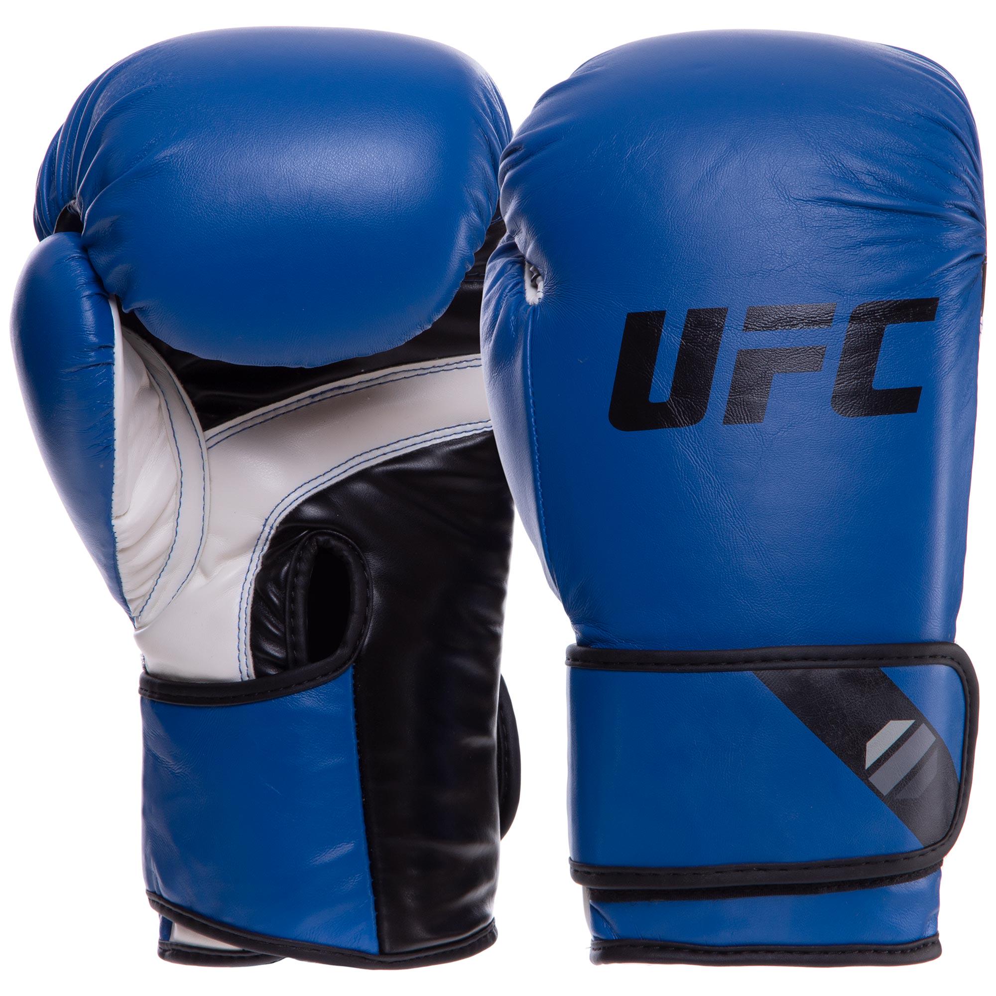 Перчатки боксерские UFC PRO Fitness Pro (UHK-75035_Синий_12_унции)