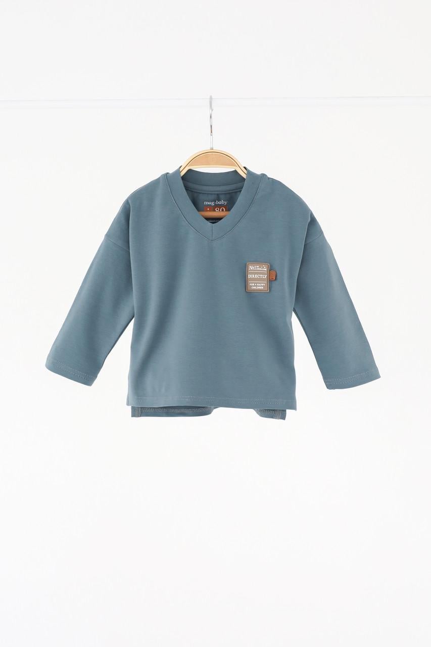 Лонгслів дитячий Mag Baby Direct 80 см 9-12 міс. Морський (2329043851)