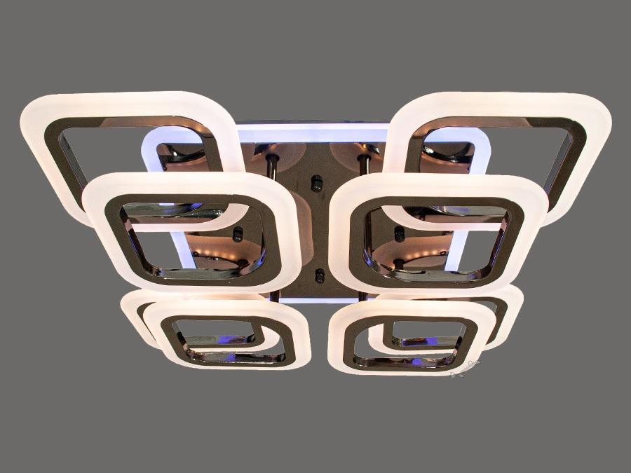 Люстра потолочная Octav с диммером и LED подсветкой 110 Вт (HAS8060/4+4BHR LED)