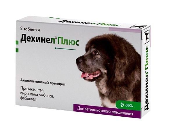 Антигельминтик для собак Dehinel XL 2 таб. (003167)