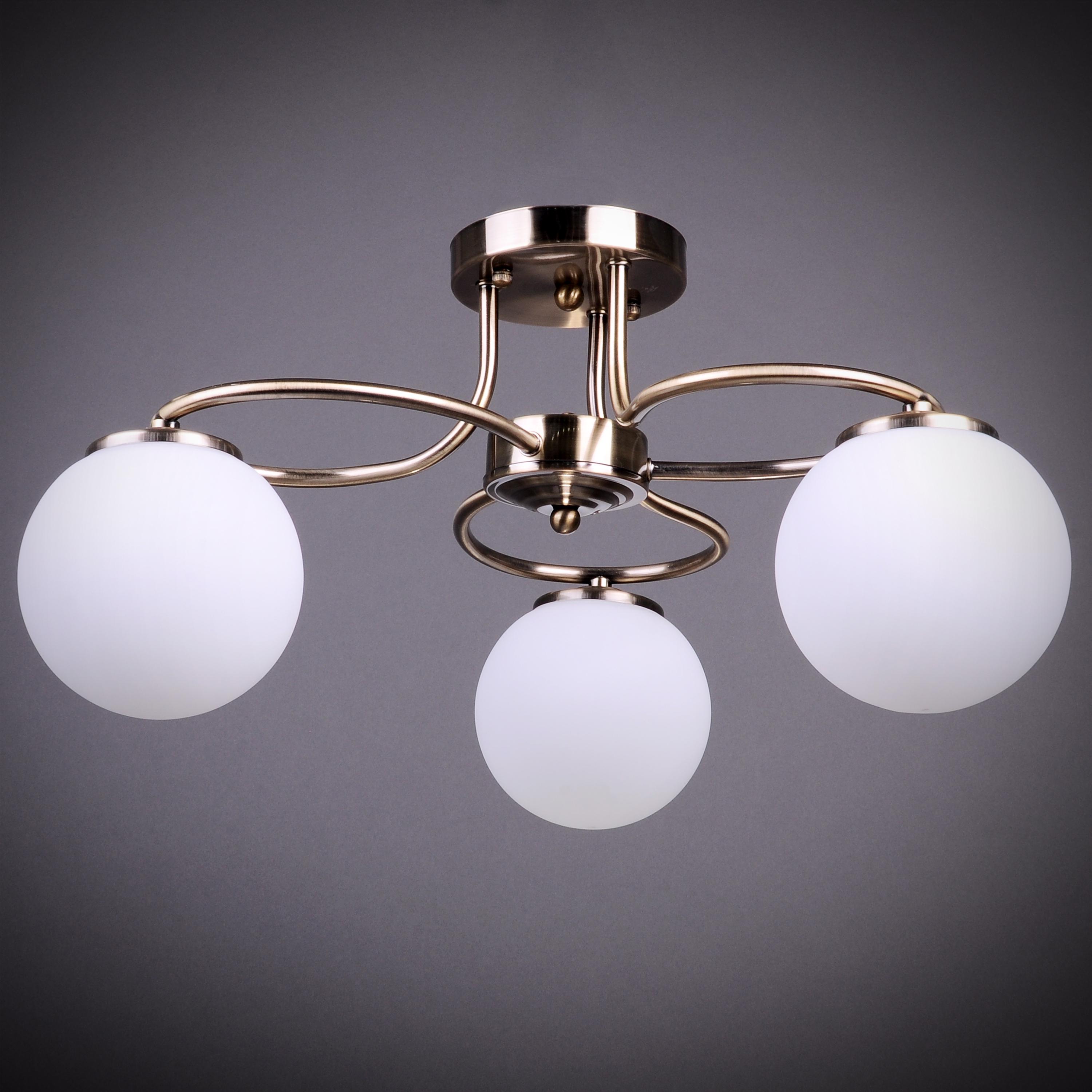 Люстра потолочная Light House DL-17240/3 BR Бронзовый