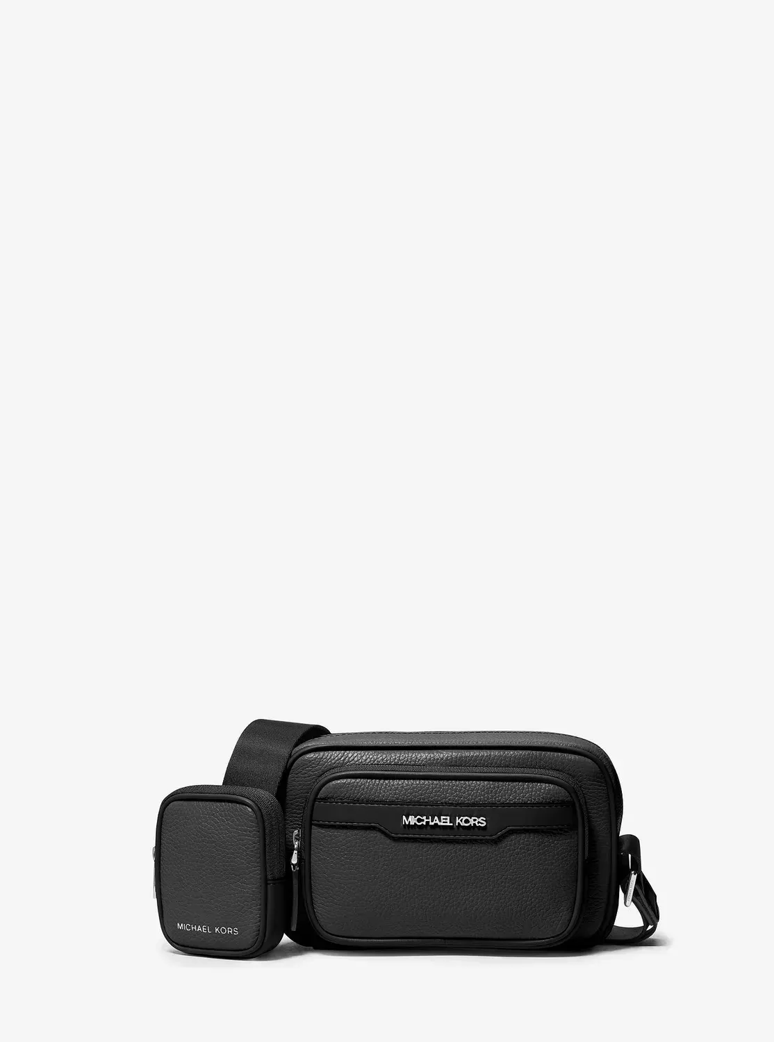 Чоловіча сумка Michael Kors Cooper Pebbled Leather Camera Bag (37T4LCOM1L)