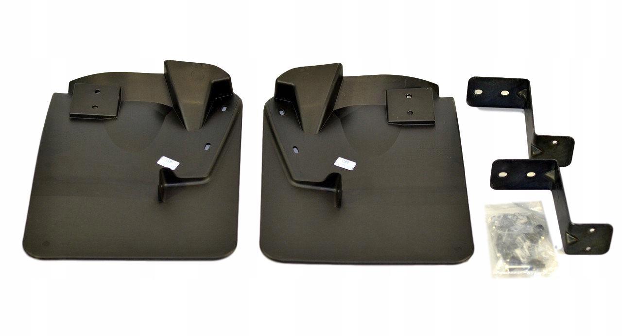 Брызговики автомобильные для Renault Master 2014 пластиковые Черный (788130068R)