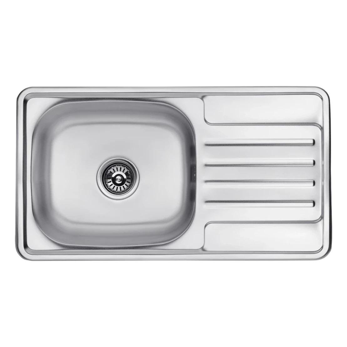 Кухонна мийка Kroner KRP Satin 7642 0,8 мм (CV025282)