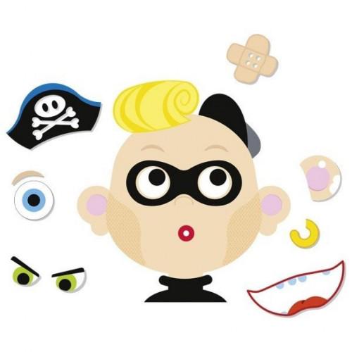 Розвиваюча іграшка Goki Смішні гримаси хлопчик (58488G)