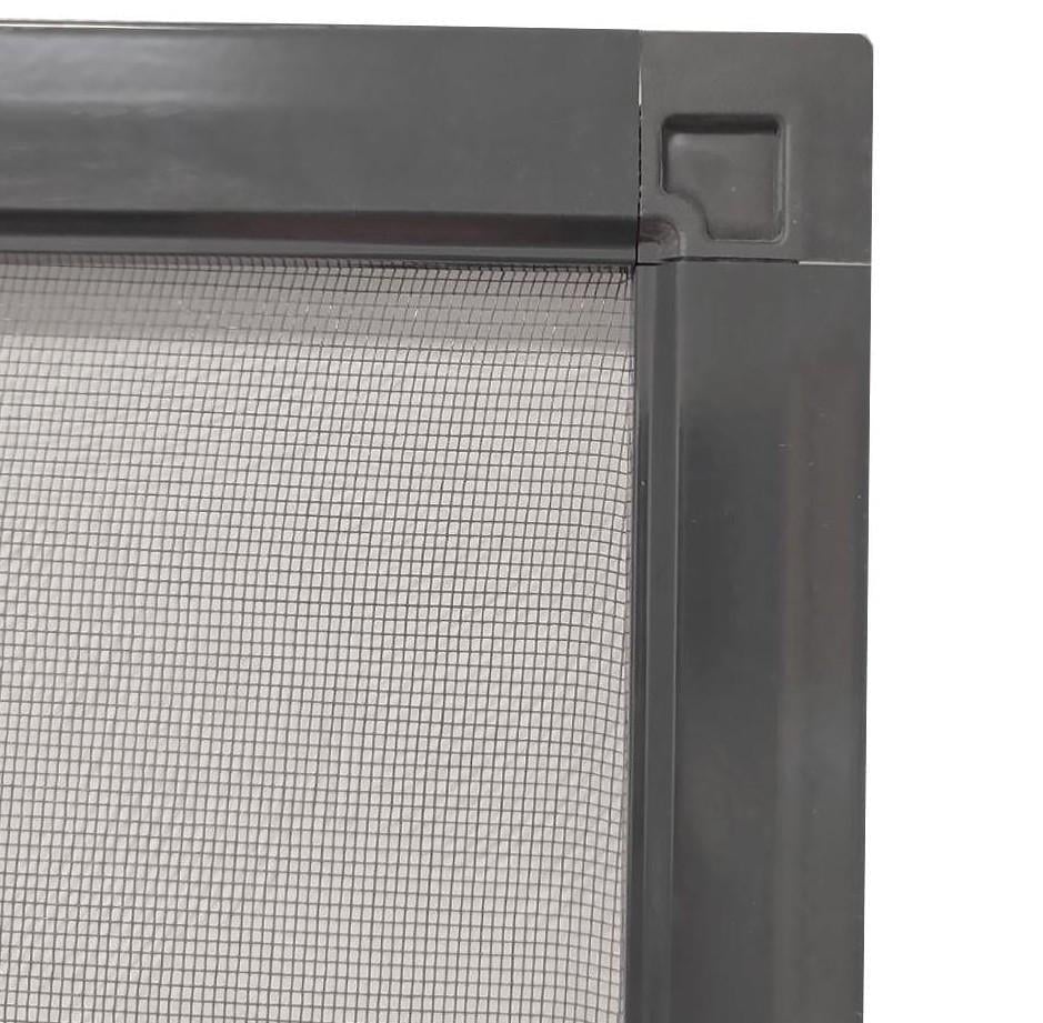 Москитная сетка с внутренним креплением Антипыль для окон/дверей на балкон Черный (2660393864) - фото 3