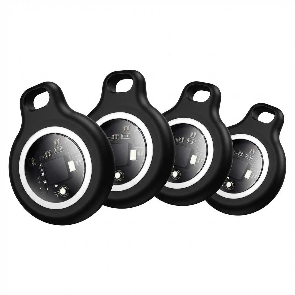 Трекер Hoco E91 Bluetooth точное позиционирование CR2032 230 mAh 4 шт. Черный (32184198)