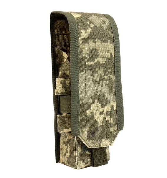 Підсумок під 2 магазини Cordura на пояс АК з клапаном Піксель