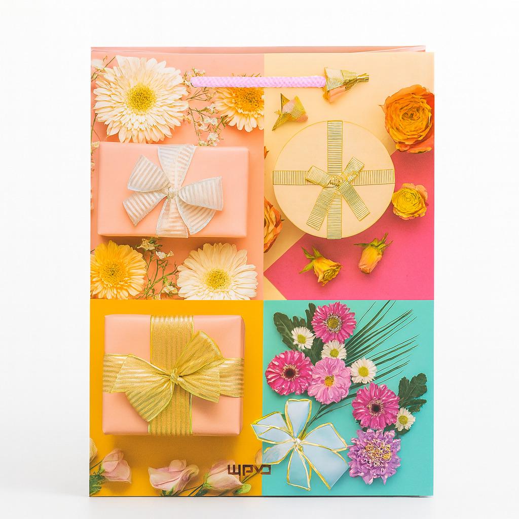 Пакет подарочный бумажный Mood L 31х42х12 см (R34666-L)