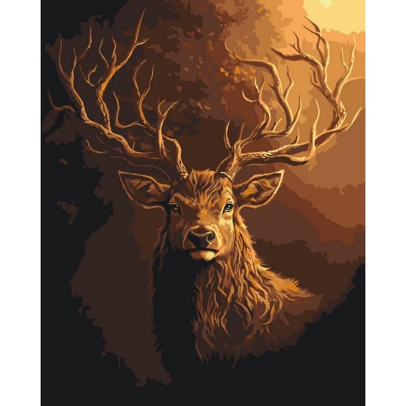 Картина по номерам ART CRAFT Сохатый 40x50 см Разноцветный (PM-194-K-1601)