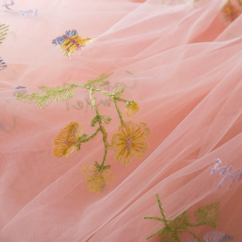 Сукня дитяча Флора з фатиновою спідницею та квітковою вишивкою 3 роки 100 см Рожевий (11122280500) - фото 3 Сукня дитяча Флора з фатиновою спідницею та квітковою вишивкою 3 роки 100 см Рожевий (11122280500) - фото 3