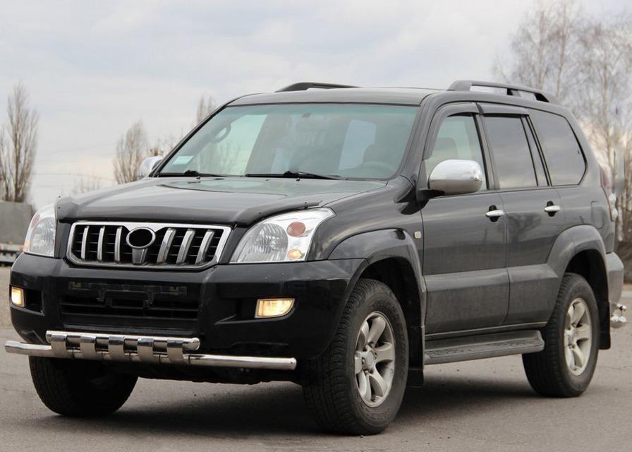 Передняя дуга ST015 CAN для Toyota Land Cruiser Prado 120 нержавеющая сталь Хром