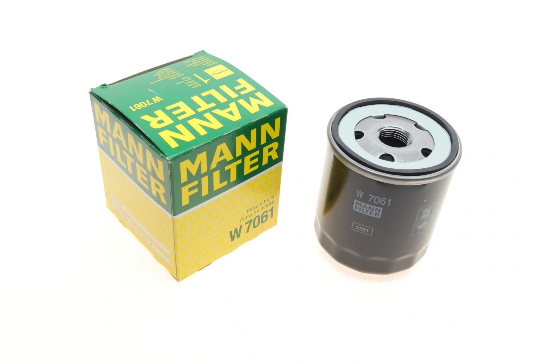 Фильтр масляный Mann-Filter для Mazda 3/6/CX-3/CX-5/CX7/MX-5 02- (W 7061) Фильтр масляный Mann-Filter для Mazda 3/6/CX-3/CX-5/CX7/MX-5 02- (W 7061)