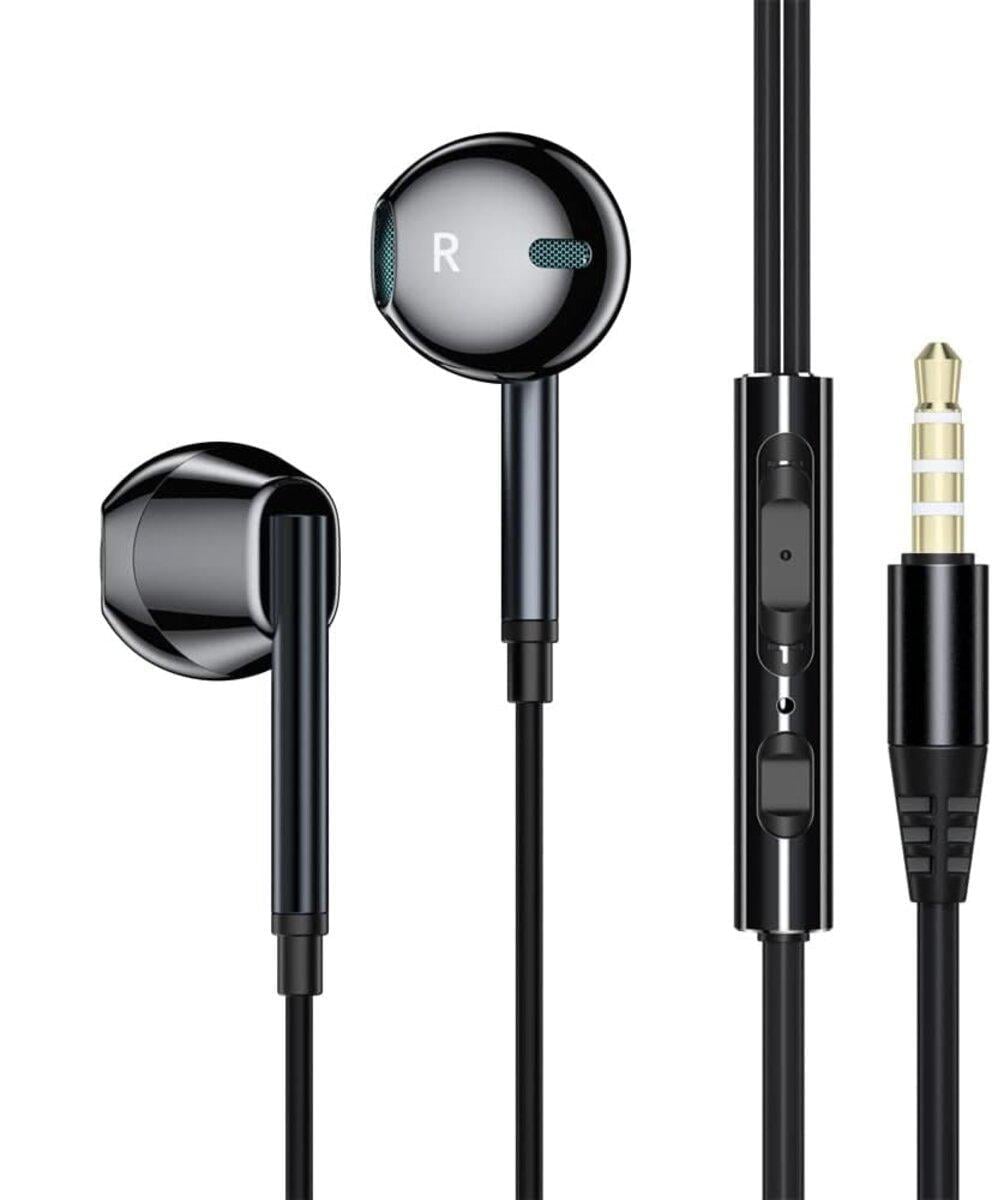 Наушники Essager M15 3,5 мм Earphone 1,2м Black (19100170)