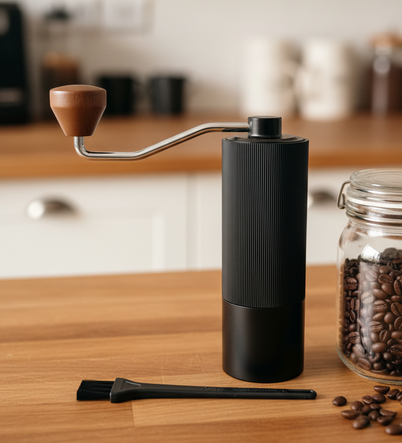 Кофемолка ручная Professional Grinder с регулировкой помола портативная со стальными жерновами (G1HB) Кофемолка ручная Professional Grinder с регулировкой помола портативная со стальными жерновами (G1HB)