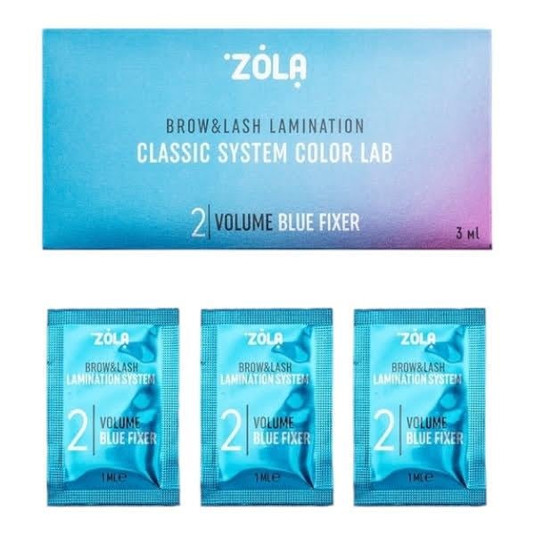 Набір засобів у саше #2 Zola Volume Blue Fixer 3х1 мл