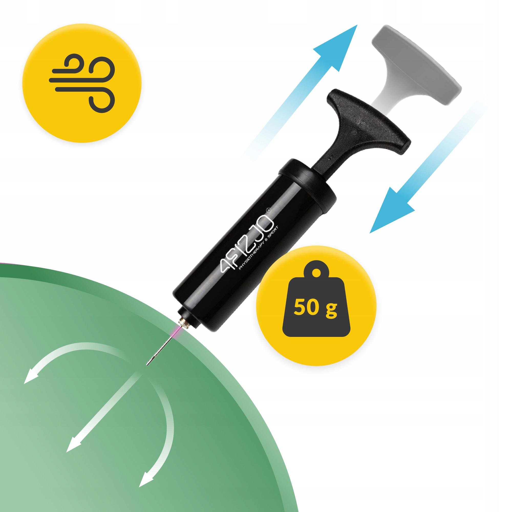 М'яч для фітнесу 4fizjo 22 см Green (P-5905973404853) - фото 2 М'яч для фітнесу 4fizjo 22 см Green (P-5905973404853) - фото 2