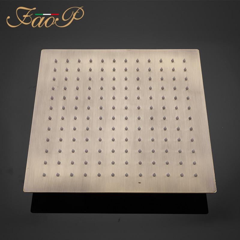 Душевая система FAOP A2403-4 излив-переключатель на лейку 1-режим Бронзовый - фото 5