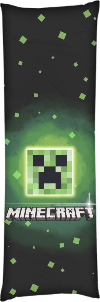 Подушка дакимакура Minecraft Logo 60x180 см (14094453)
