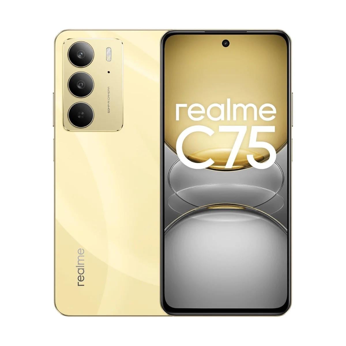Смартфон Realme C75 8/256Gb Lightning Gold (2630416113)