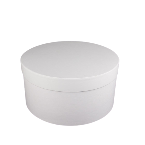 Коробка Perfectbox цилиндрическая матовая 13х25х25 см Белый (251314)