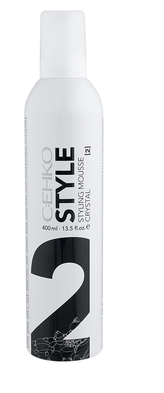 Пена для укладки волос Кристал нормальная фиксация C:EHKO Style Styling Mousse Crystal 400 мл